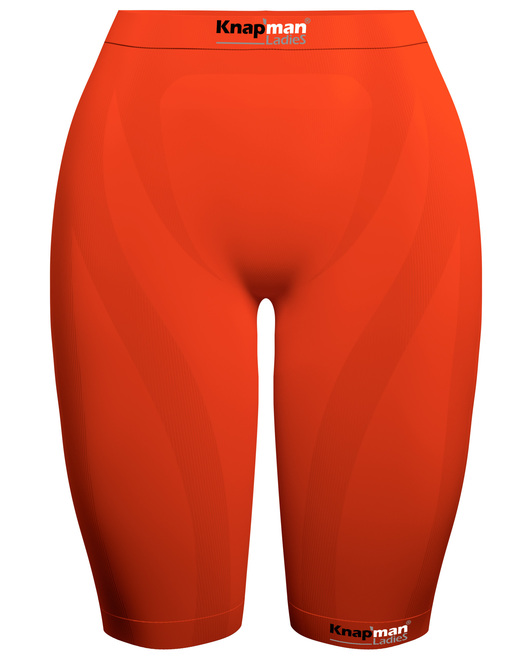 Knap'man Ladies Zoned Compression Short USP 45% oranje