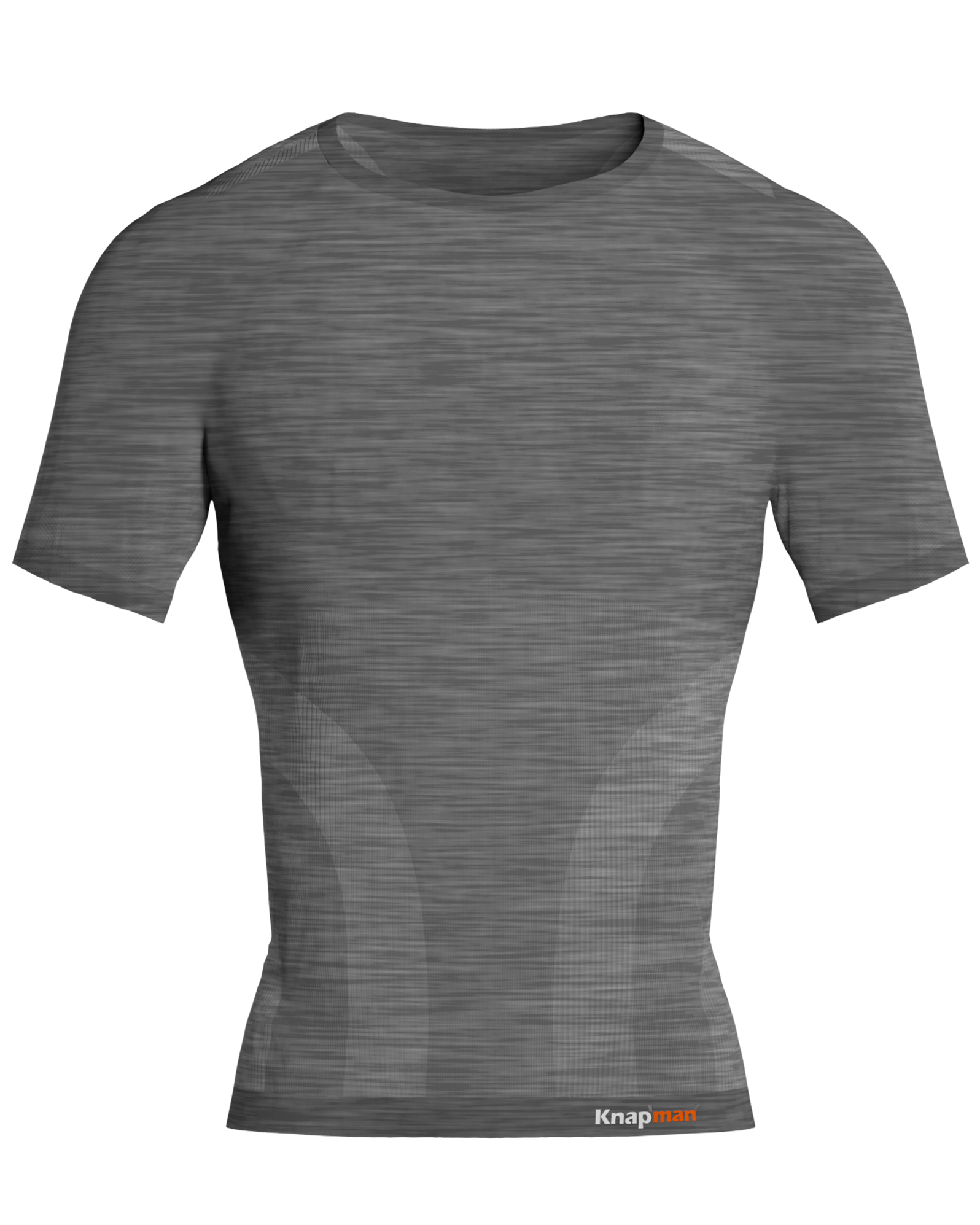 Knapman Pro Performance Baselayer Shirt Short Sleeve Grijs Melange