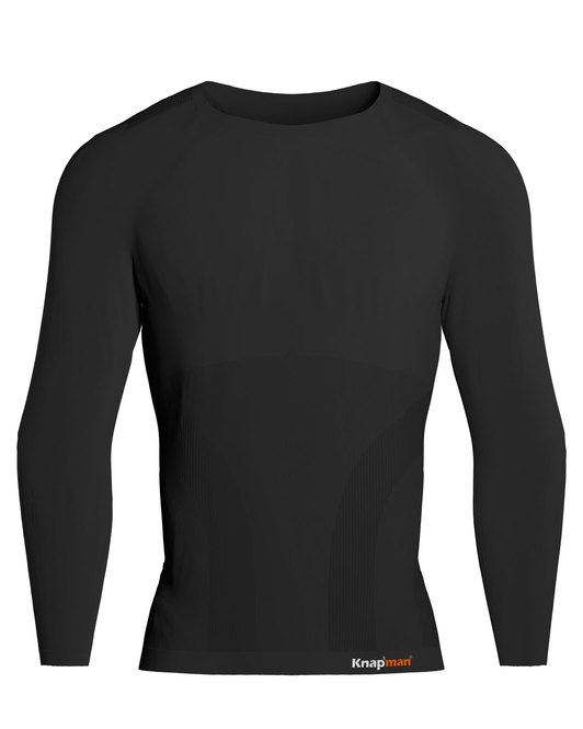 Knap'man Pro Performance Baselayer Shirt Thermo Active Zwart