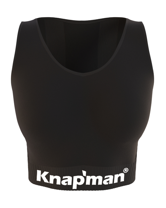 Knap'man FitForm Compressie Sporttop | Zwart