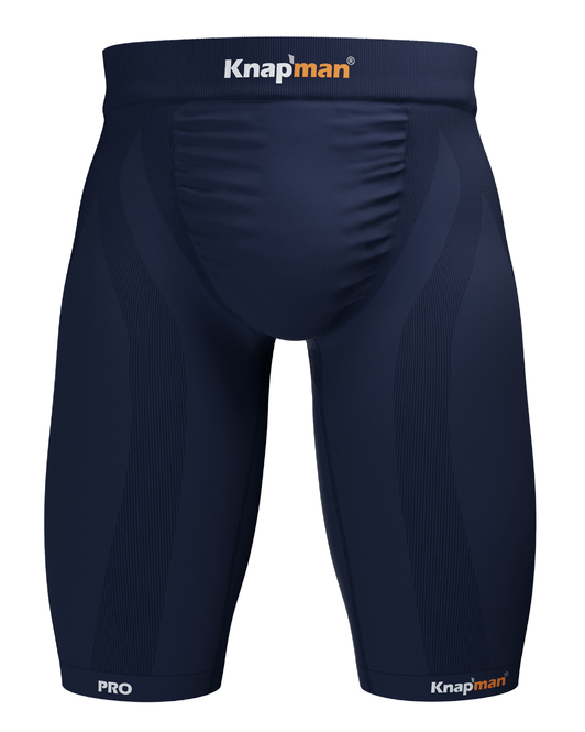 Knapman PRO Zoned Compression Shorts 45% Navy Blue