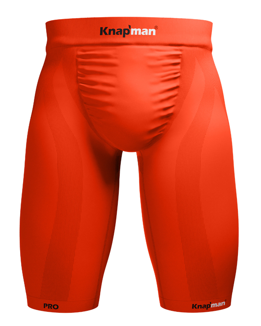 Knapman PRO Zoned Compression Shorts 45% Oranje